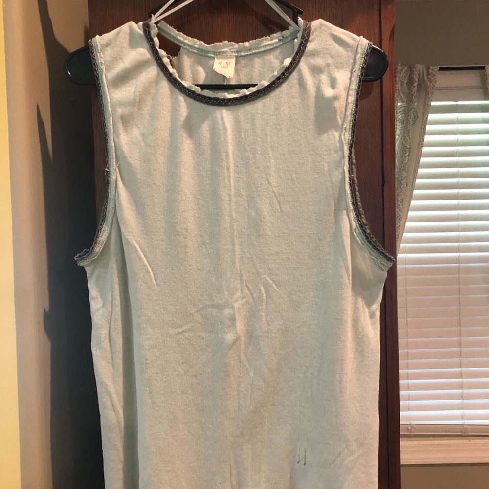 1 DAY SALE!!! Free People distressed tank